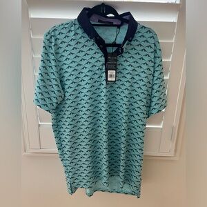 NEVER BEEN WORN - Men’s Greyson golf shirt. Size Large
